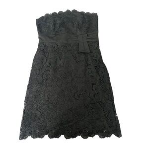 White House Black Market black Dress size 14